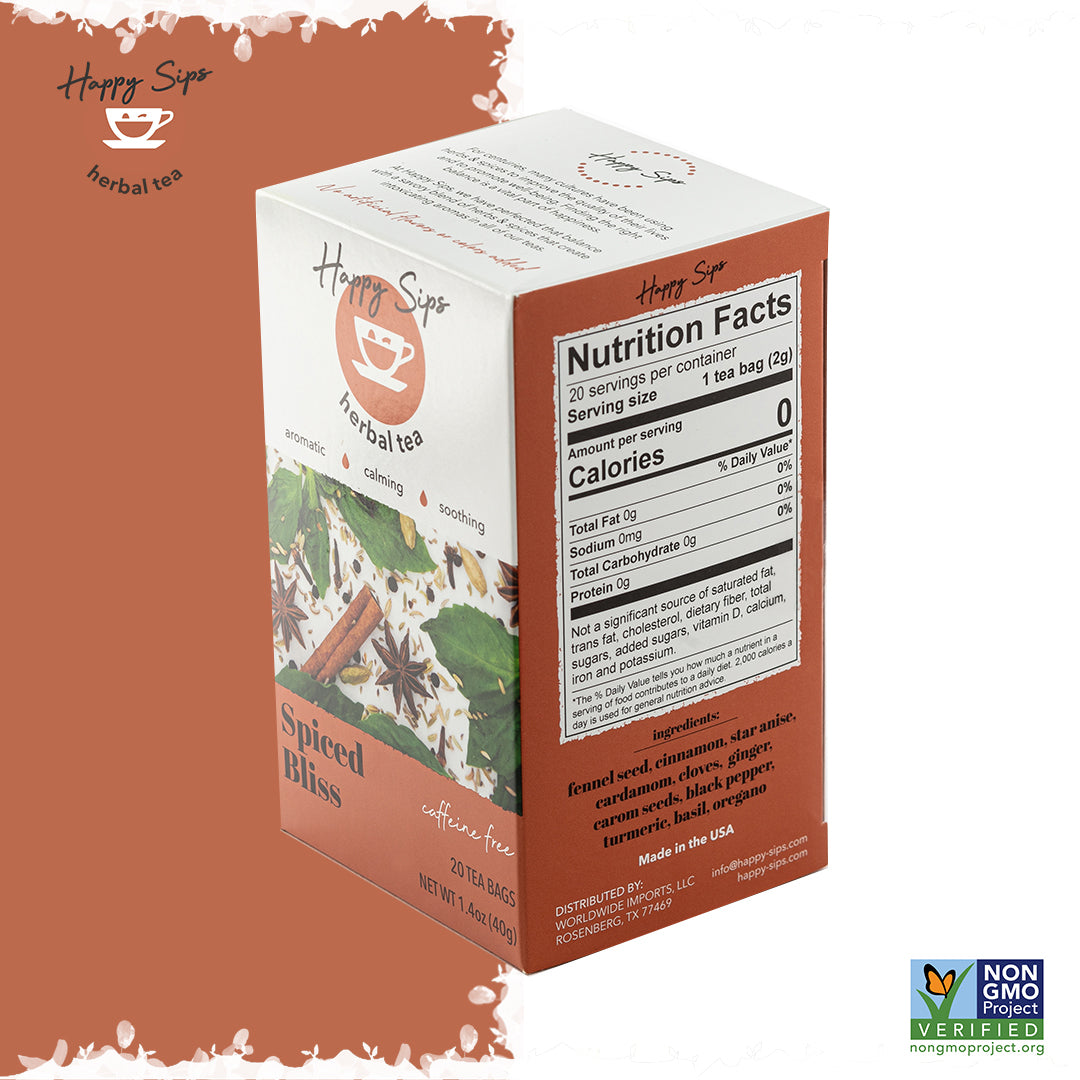 Happy Sips Herbal Tea - The Perfect Balance